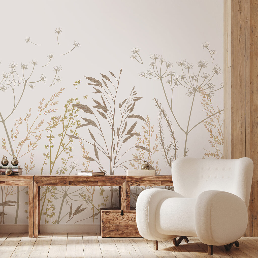 Steli sottili dal fondo — ambiente 2