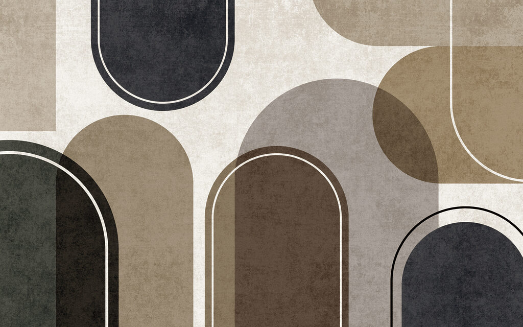 Forme rotonde con contorni — design completo