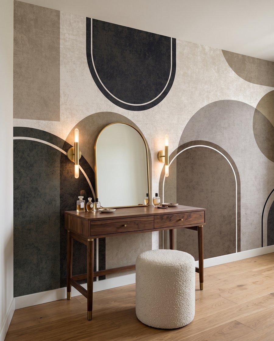 Forme rotonde con contorni — ambiente 3