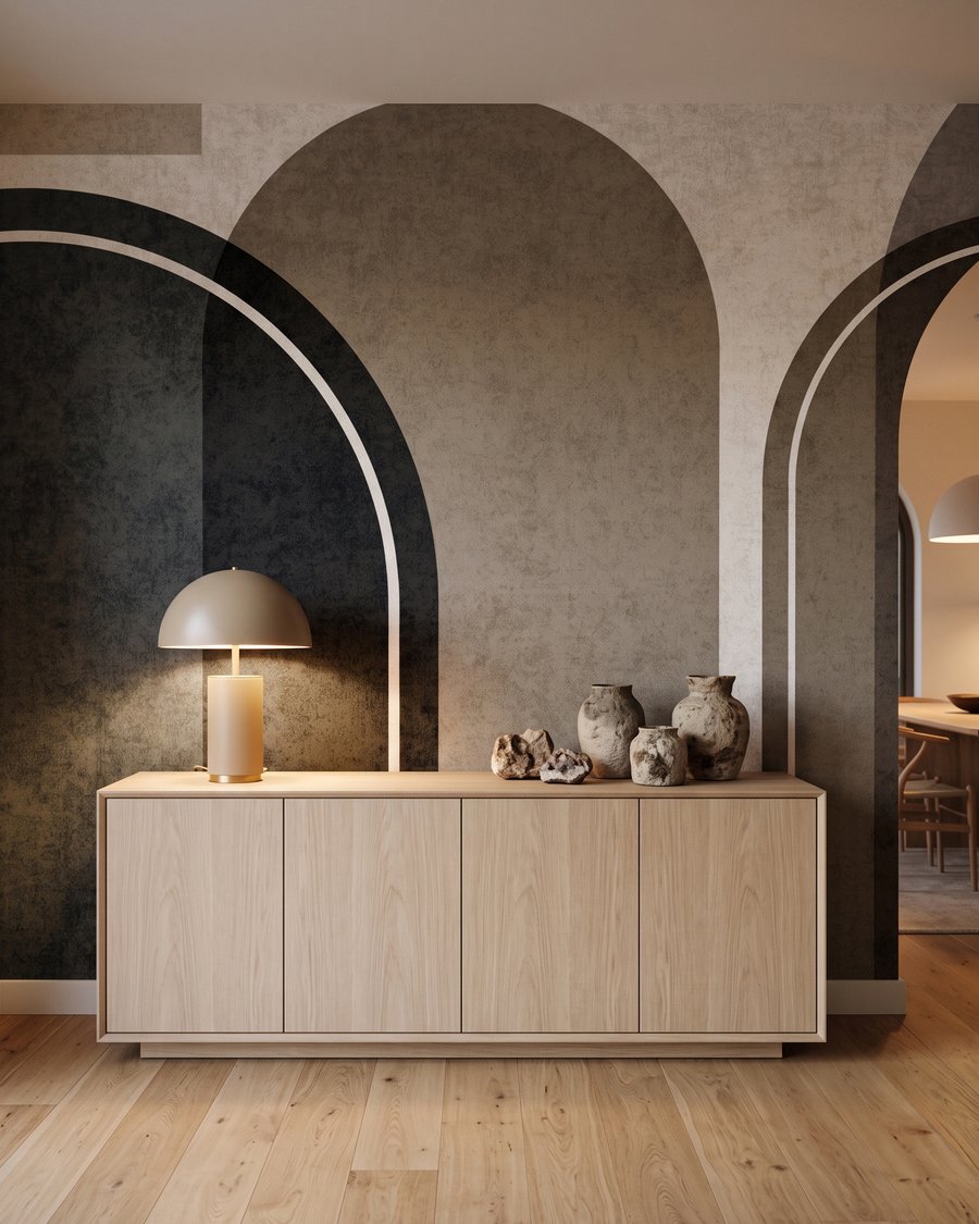 Forme rotonde con contorni — ambiente 1