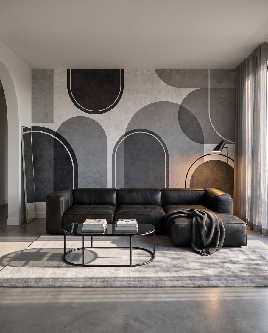Forme rotonde con contorni — ambiente 1