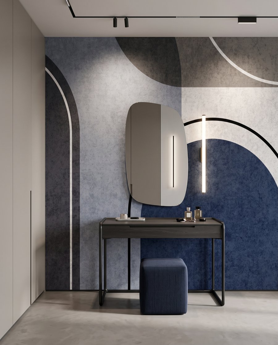 Forme rotonde con contorni — ambiente 3