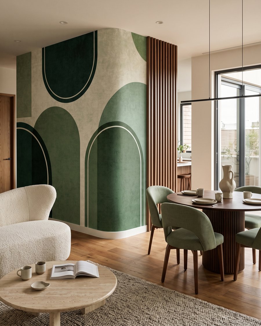 Forme rotonde con contorni — ambiente 1
