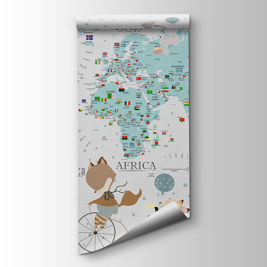 Mappa con amici animali — vista del prodotto