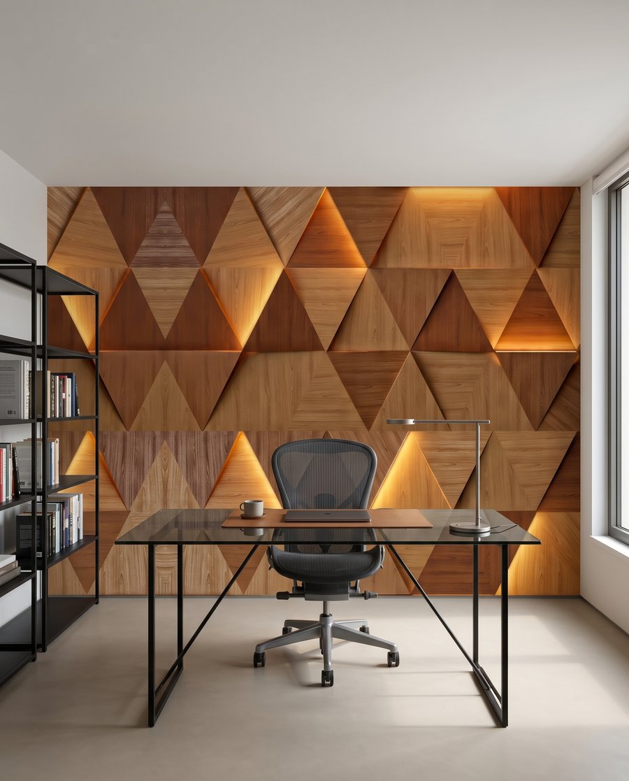 Triangoli di luce ambrata — ambiente 7
