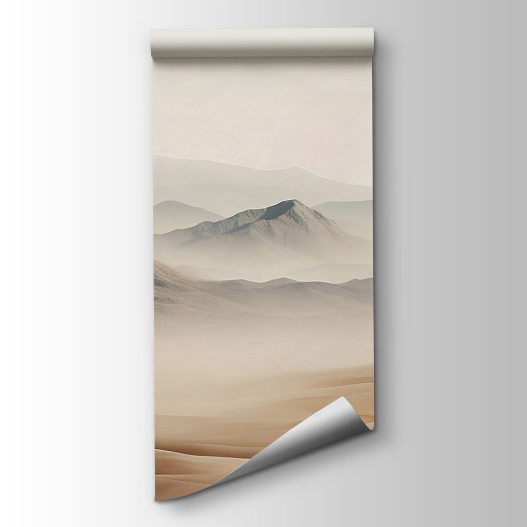 Dune davanti alle montagne — vista del prodotto