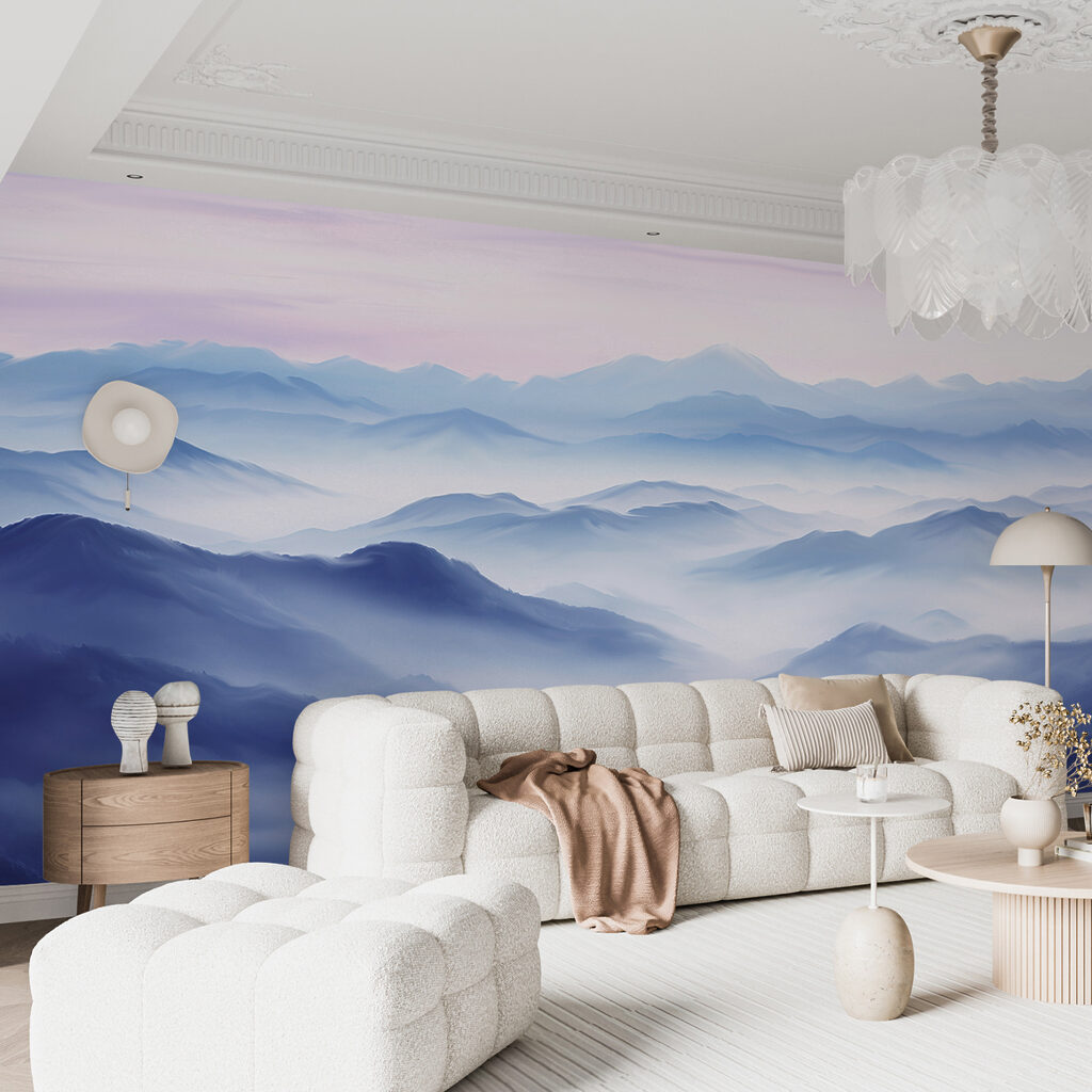 Creste blu all’alba — ambiente 2