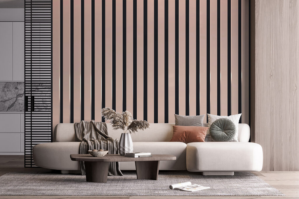 Strisce verticali sottili — ambiente 3