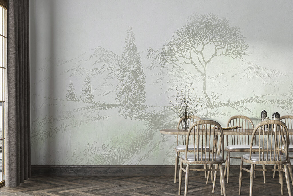 Sentiero tra gli alberi — ambiente 3