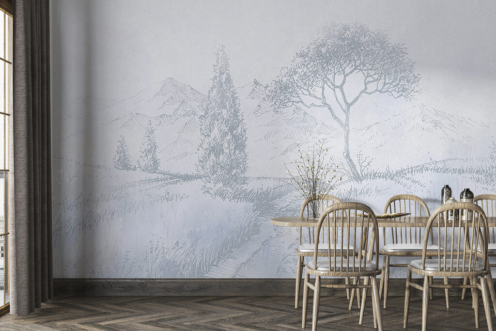 Sentiero tra gli alberi — ambiente 3