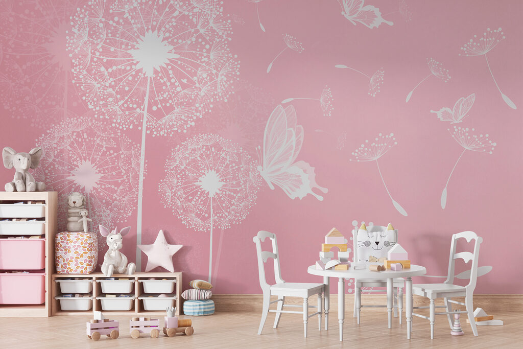 Farfalle tra i soffioni — ambiente 2