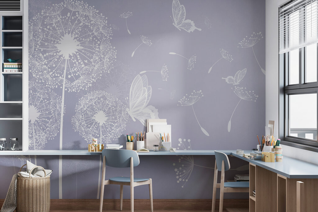 Farfalle tra i soffioni — ambiente 1