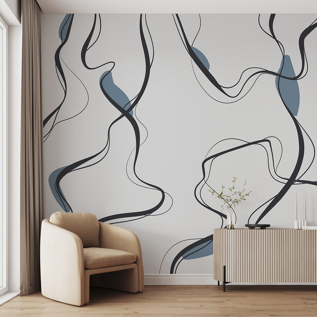 Strisce grigie verticali — ambiente 2