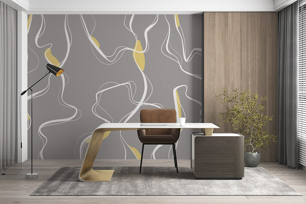 Strisce grigie verticali — ambiente 3