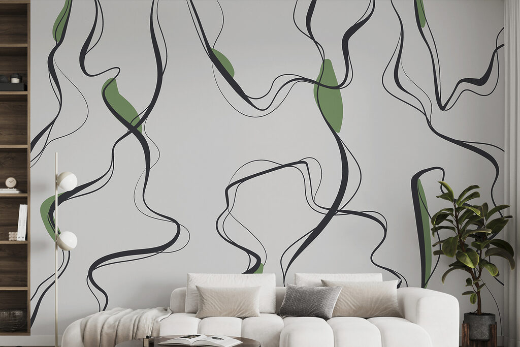 Strisce grigie verticali — ambiente 2