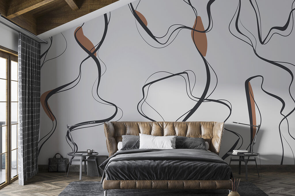 Strisce grigie verticali — ambiente 1