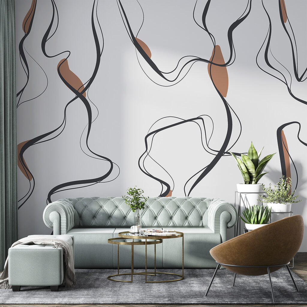 Strisce grigie verticali — ambiente 2