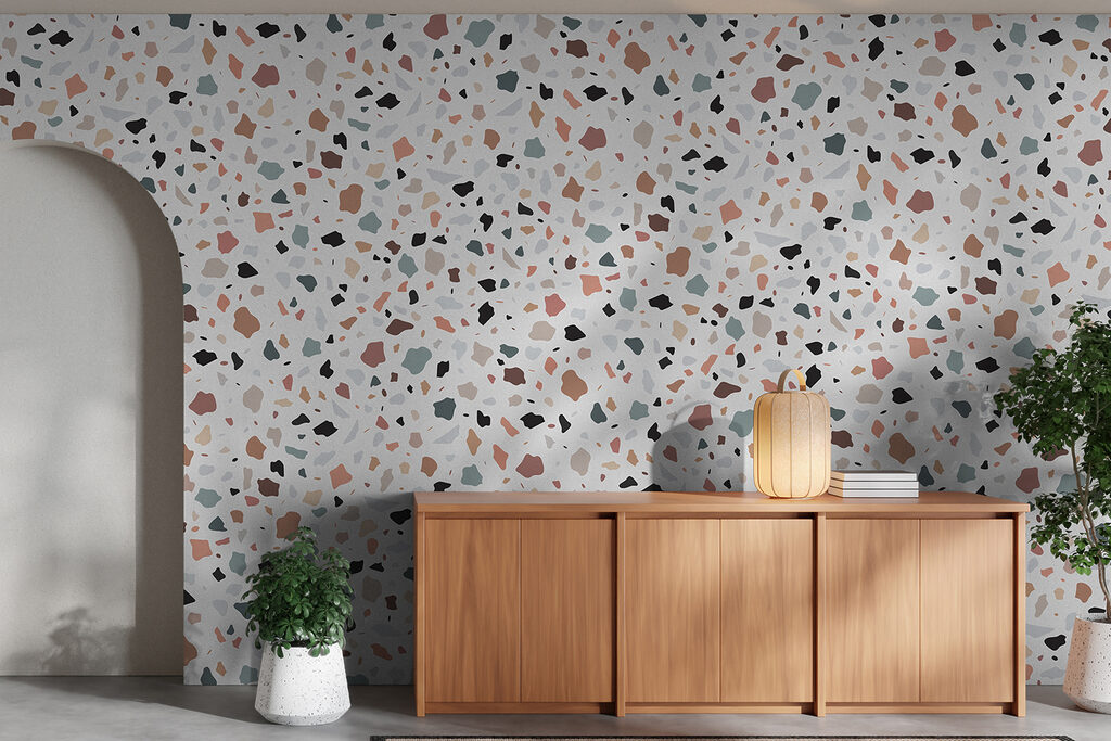 Schegge colorate a mosaico — ambiente 2