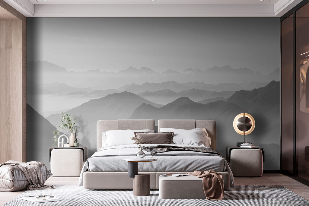 Montagne nella foschia — ambiente 2