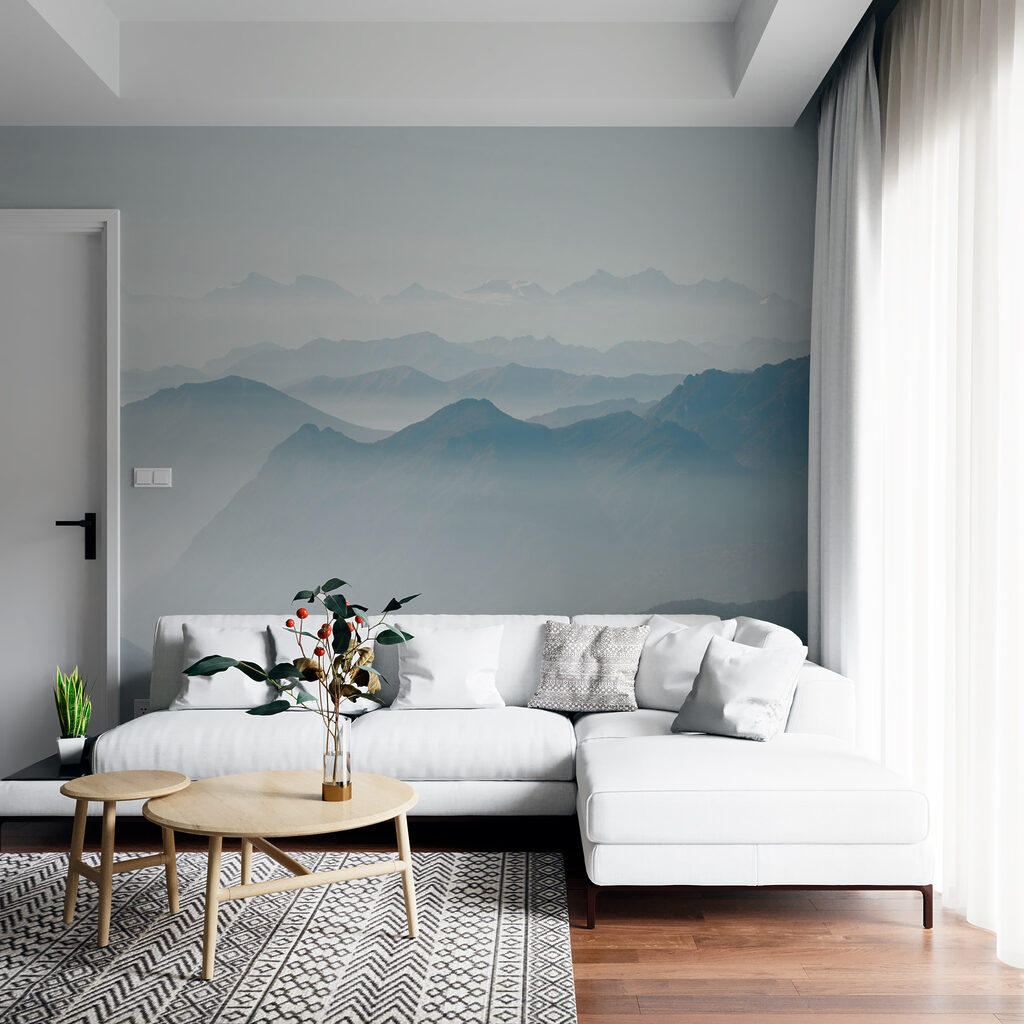 Montagne nella foschia — ambiente 2
