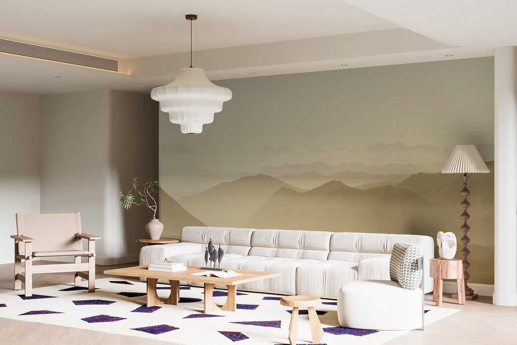Montagne nella foschia — ambiente 1