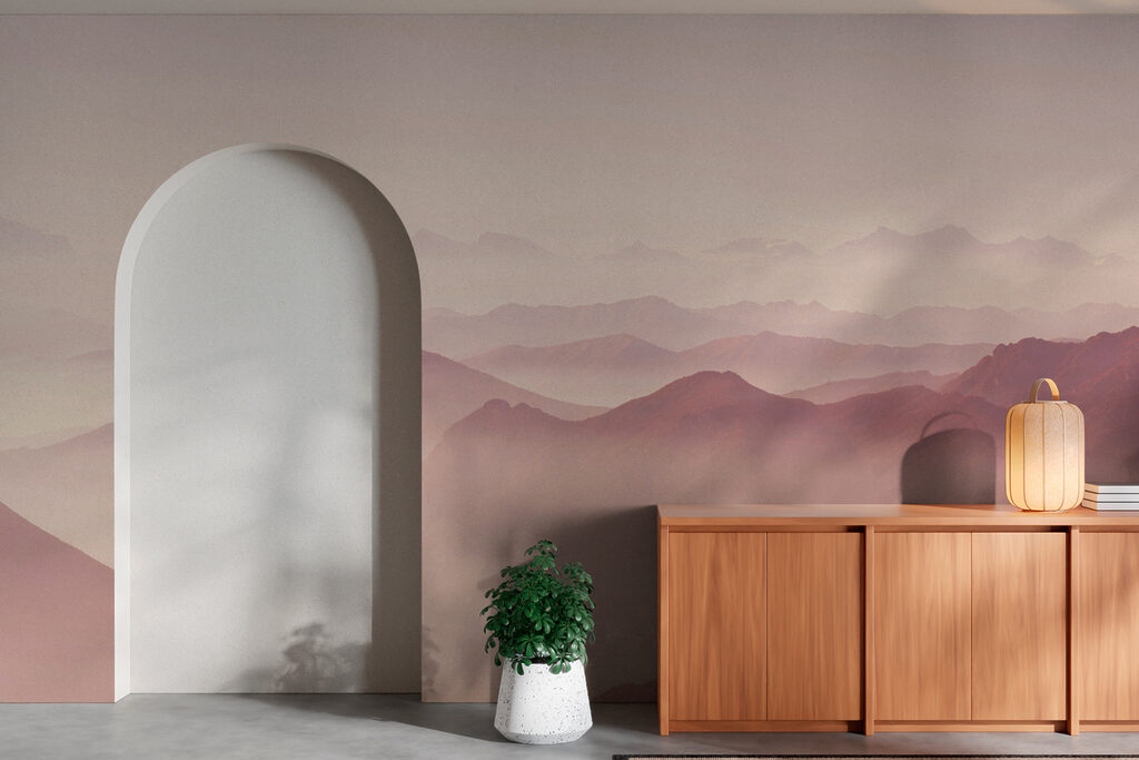 Montagne nella foschia — ambiente 1