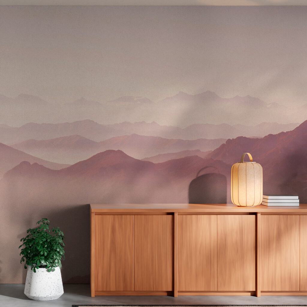 Montagne nella foschia — ambiente 2