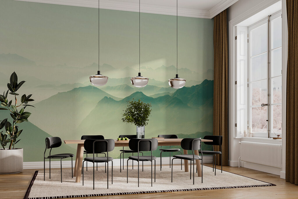 Montagne nella foschia — ambiente 2