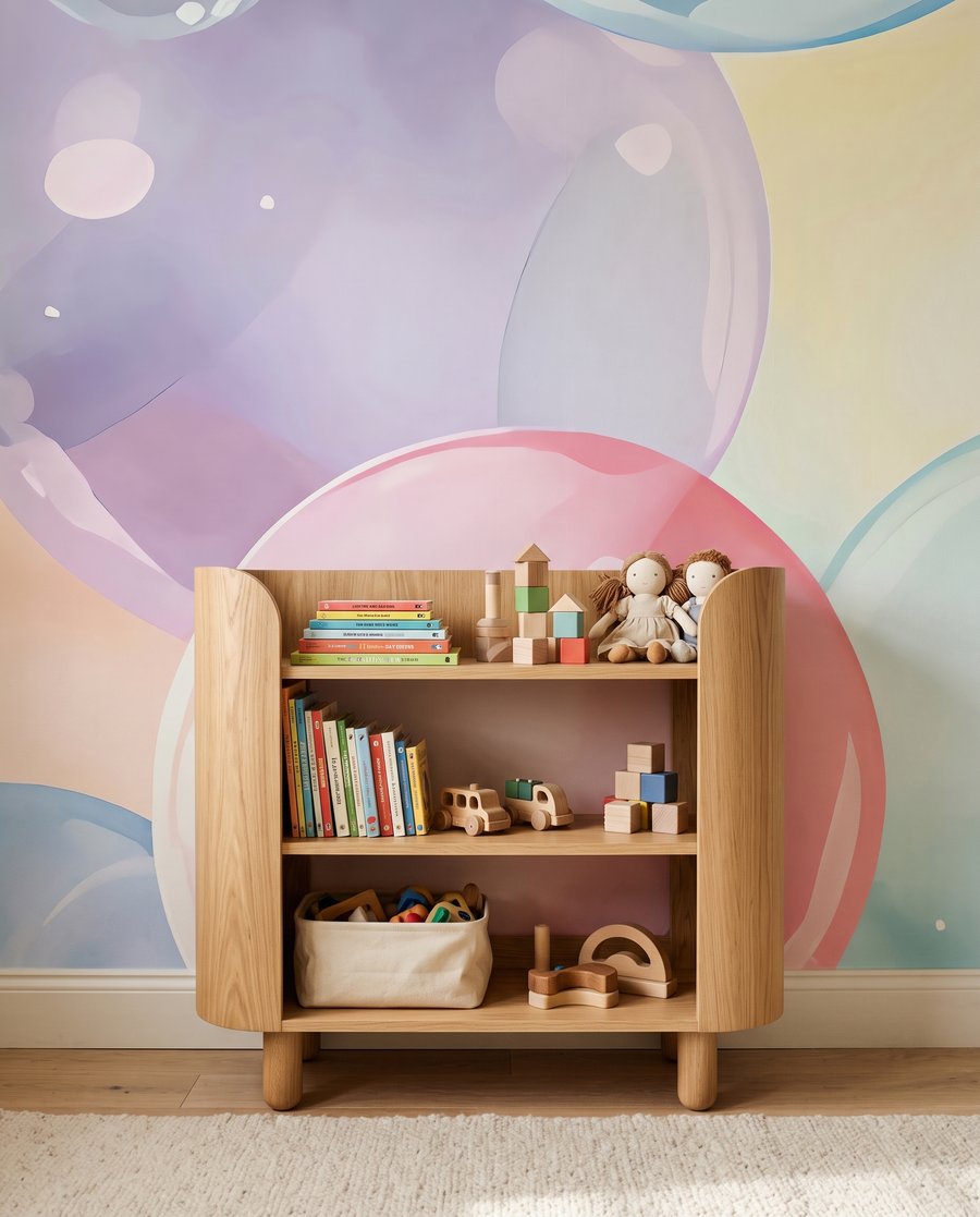 Bolle pastello luminose — dettaglio