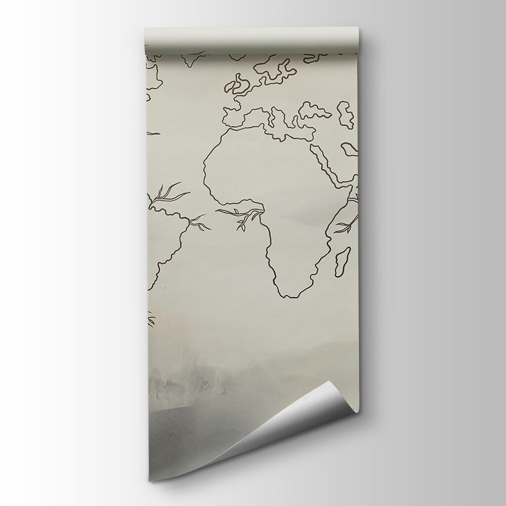 Mappa tra rami nebbiosi — vista del prodotto
