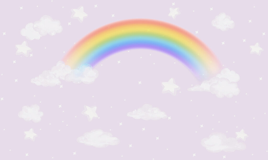 Arcobaleno tra le stelle — design completo