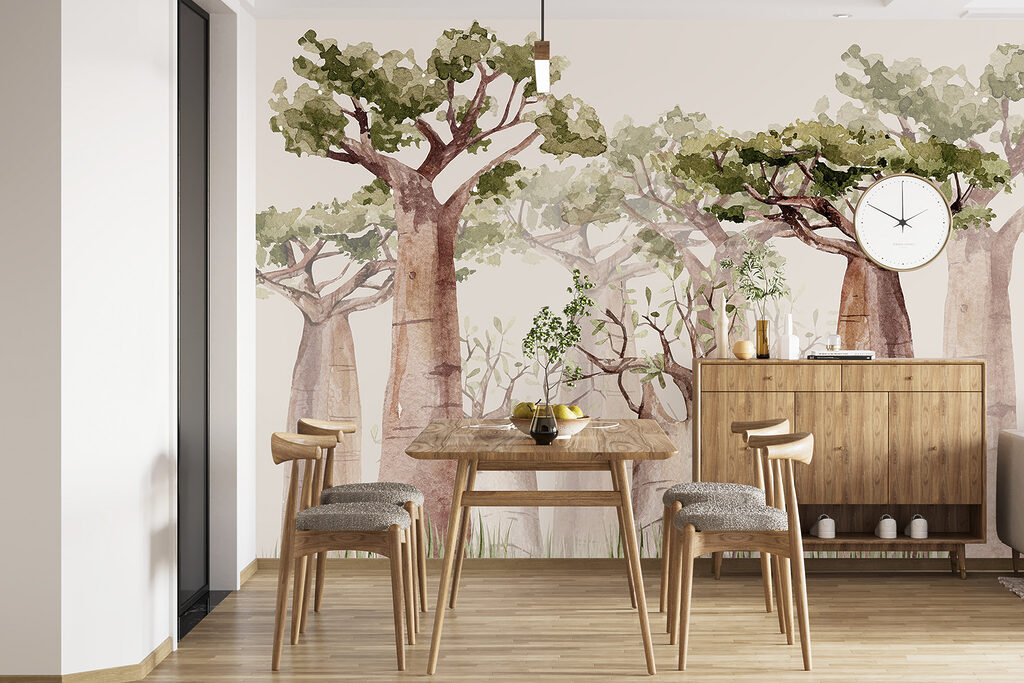 Baobab in acquerello — ambiente 2