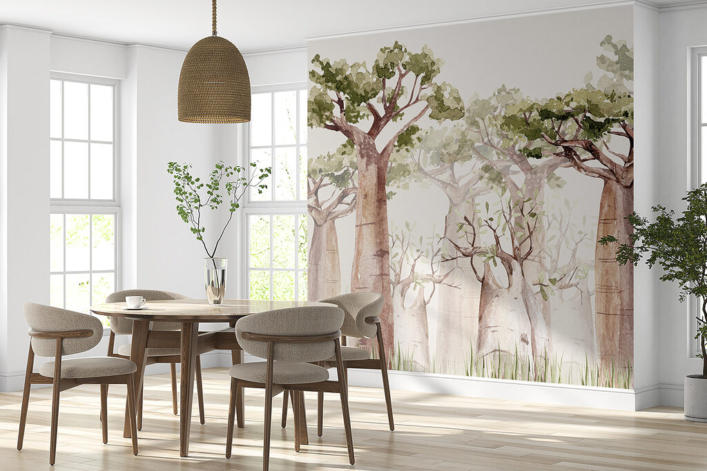 Baobab in acquerello — ambiente 3
