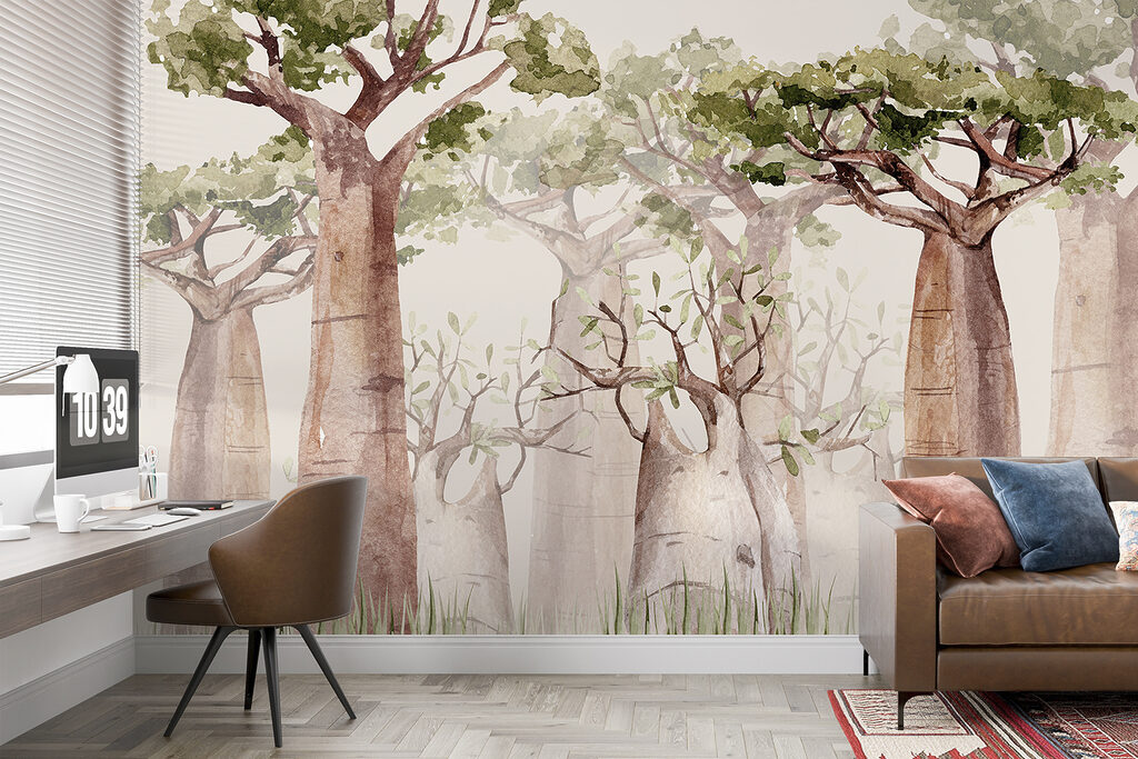 Baobab in acquerello — ambiente 4