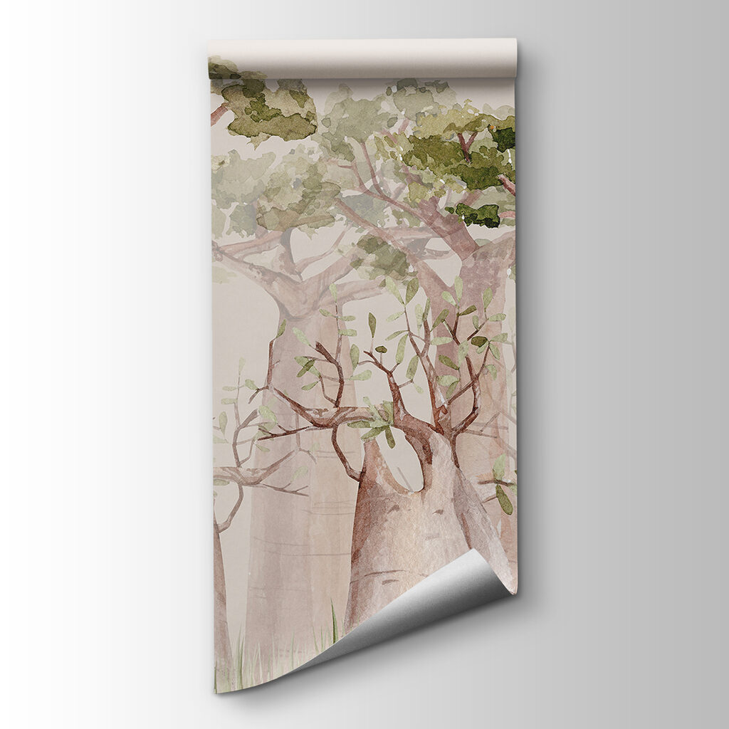 Baobab in acquerello — vista del prodotto