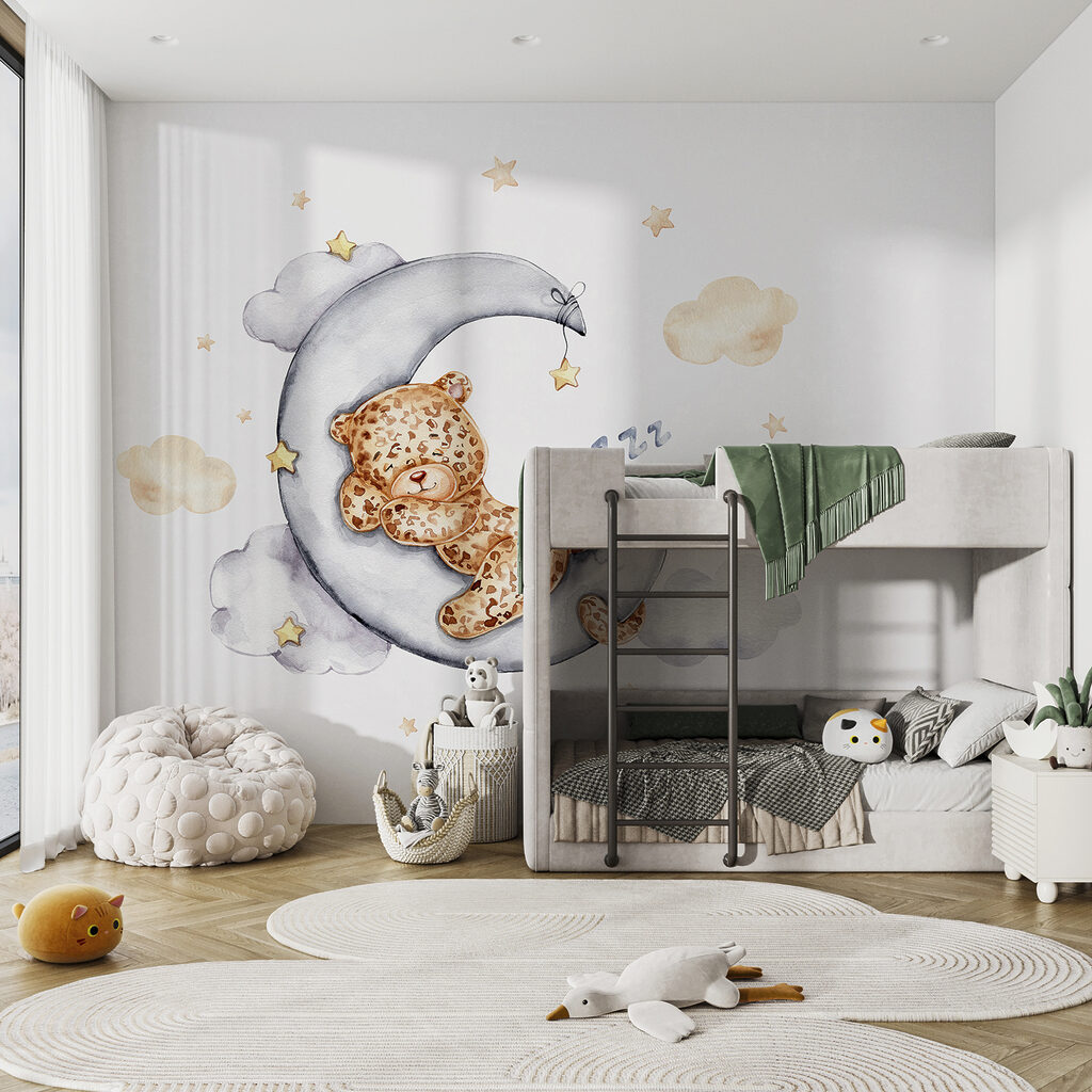 Leopardino sulla luna — ambiente 1