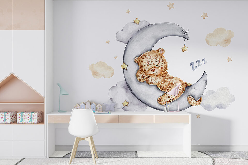 Leopardino sulla luna — ambiente 2