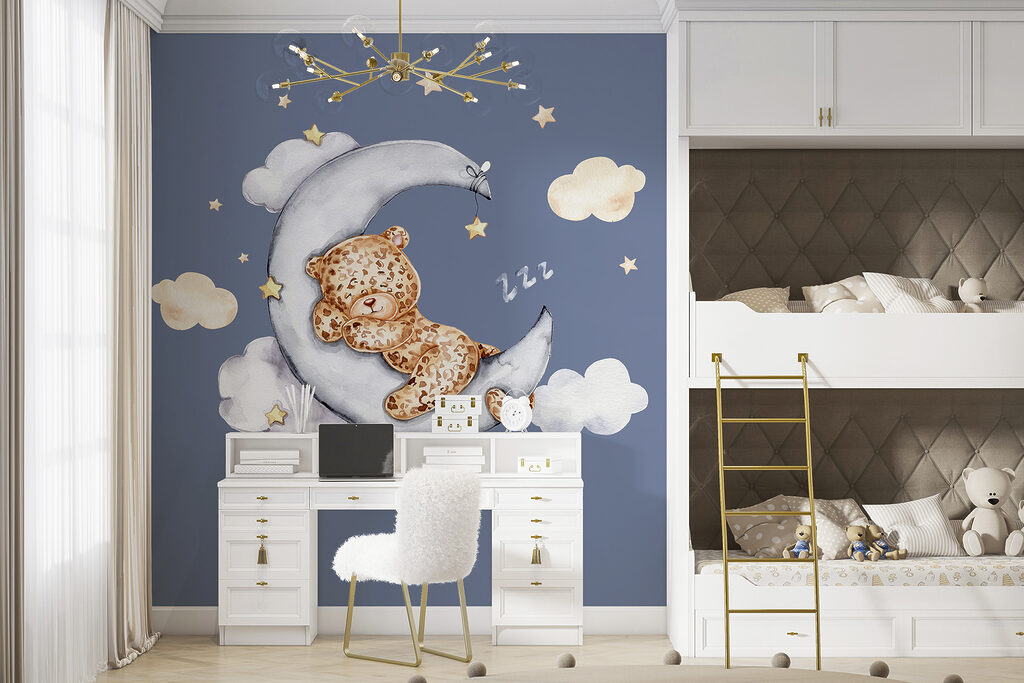 Leopardino sulla luna — ambiente 3