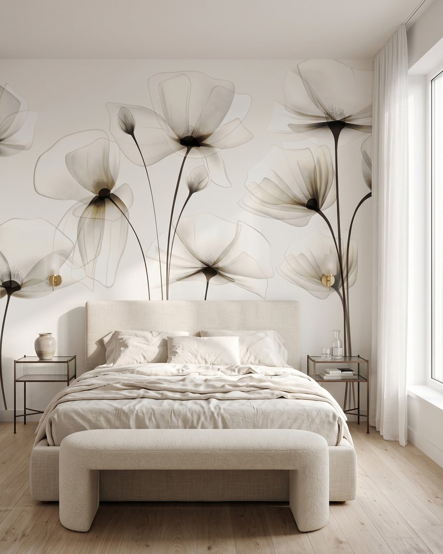 Fiori con petali trasparenti — ambiente 2