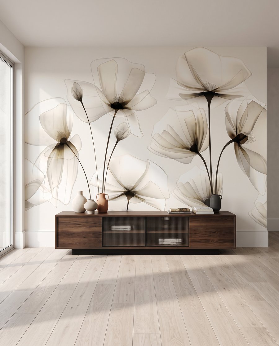 Fiori con petali trasparenti — ambiente 6