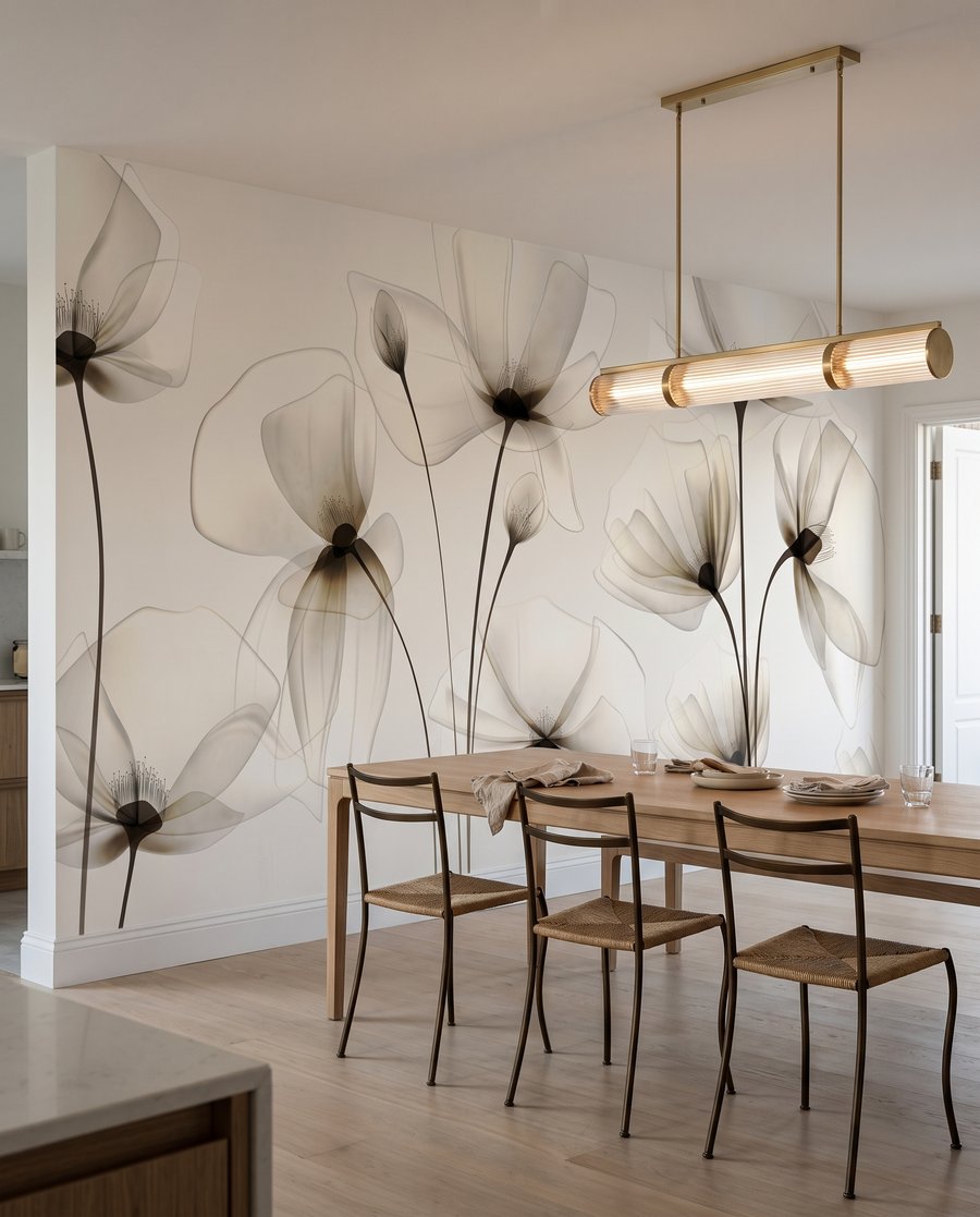 Fiori con petali trasparenti — ambiente 1