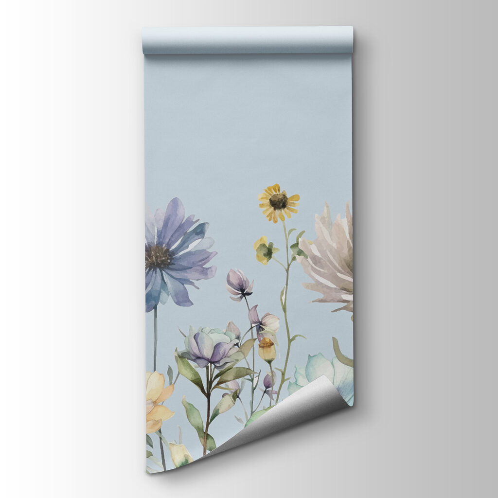 Piccoli fiori e cielo — vista del prodotto