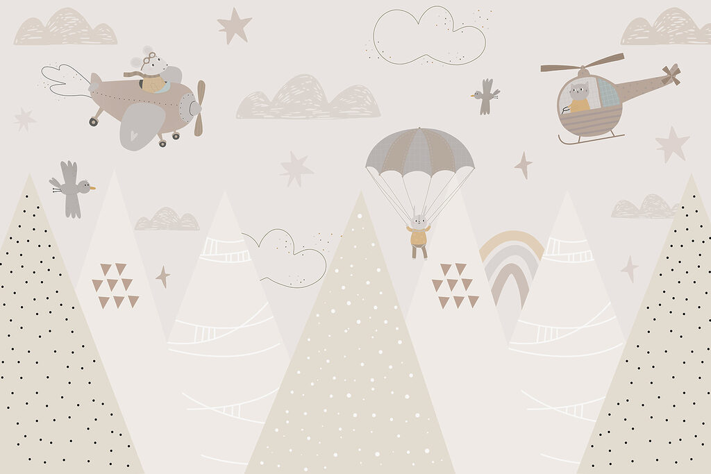 Animali sopra le montagne — design completo