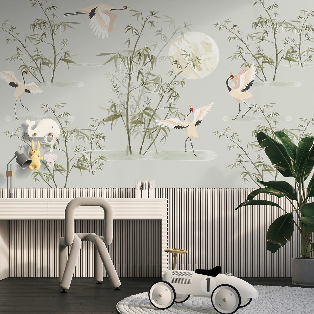 Gru tra i bambù — ambiente 2