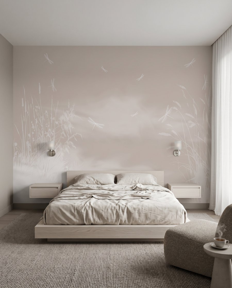 Libellule tra le erbe — ambiente 2