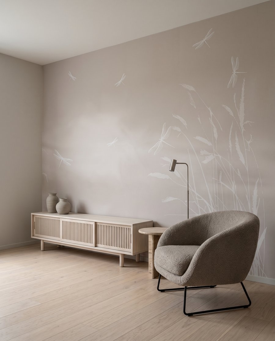 Libellule tra le erbe — ambiente 5