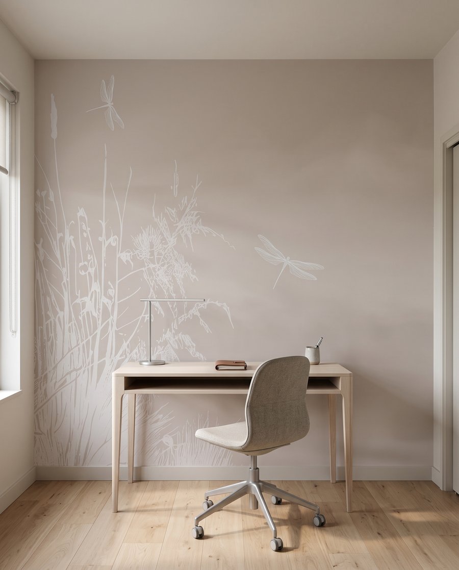 Libellule tra le erbe — ambiente 10
