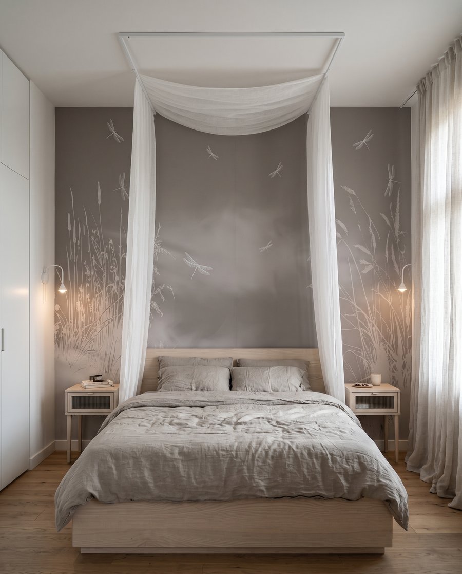 Libellule tra le erbe — ambiente 2