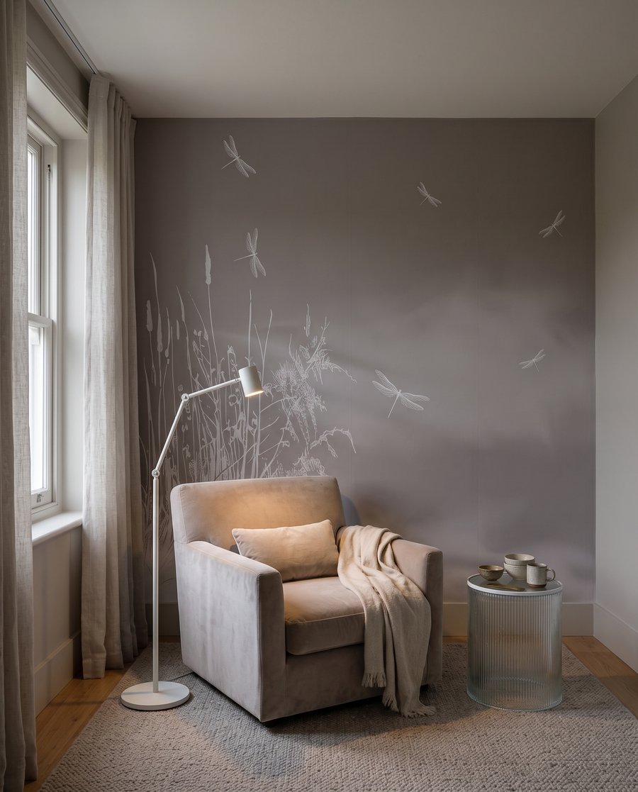 Libellule tra le erbe — ambiente 3