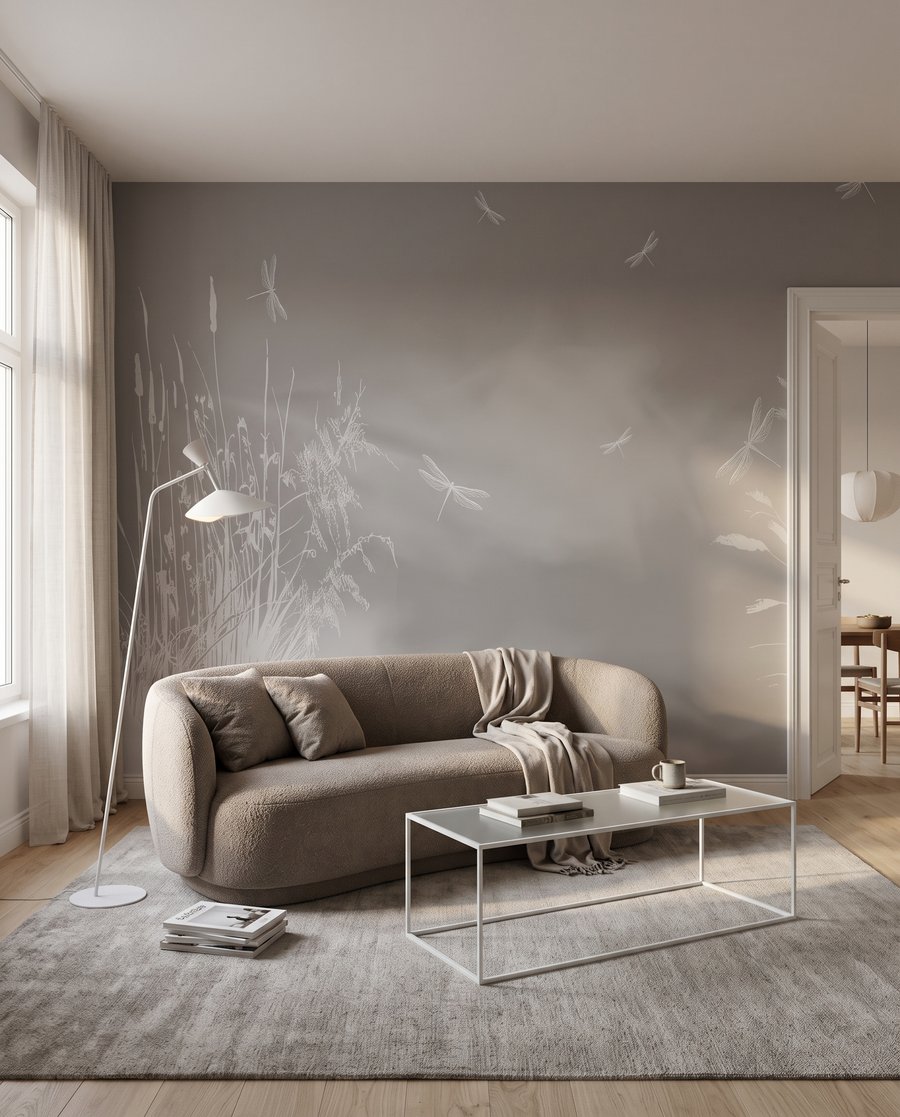 Libellule tra le erbe — ambiente 5